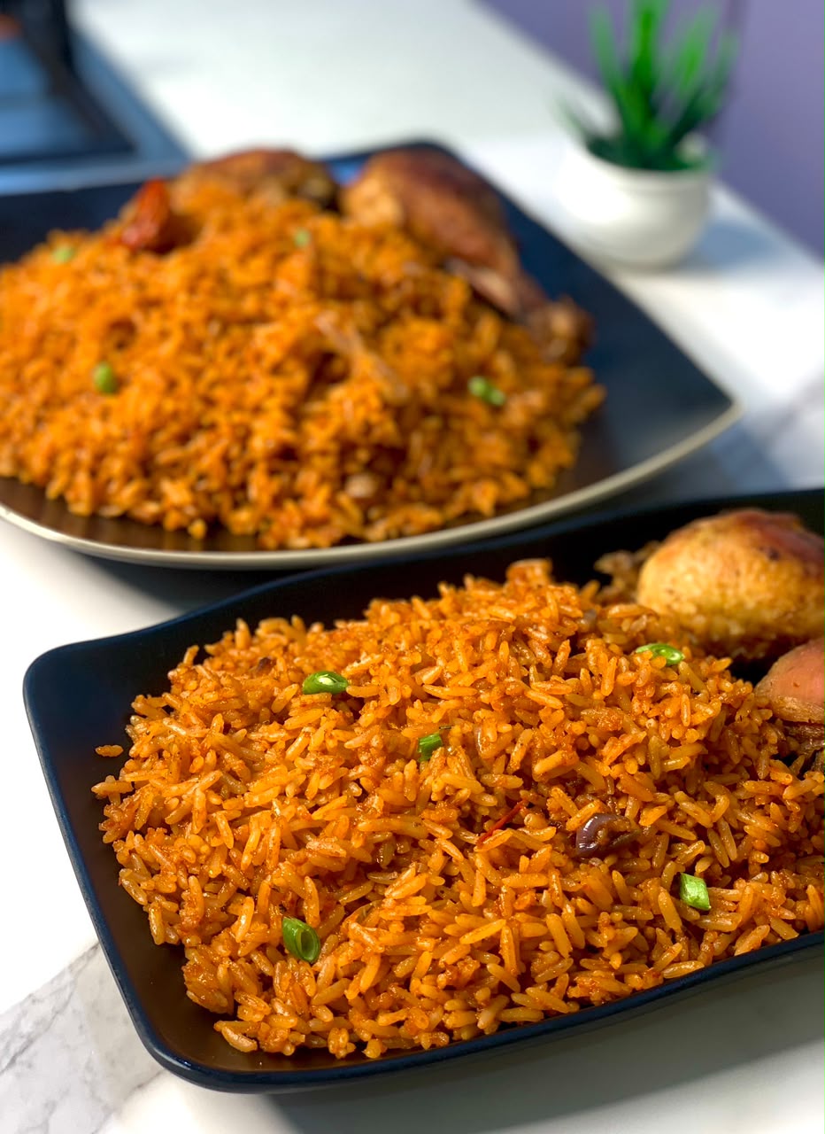 Smoky Jollof & Chicken